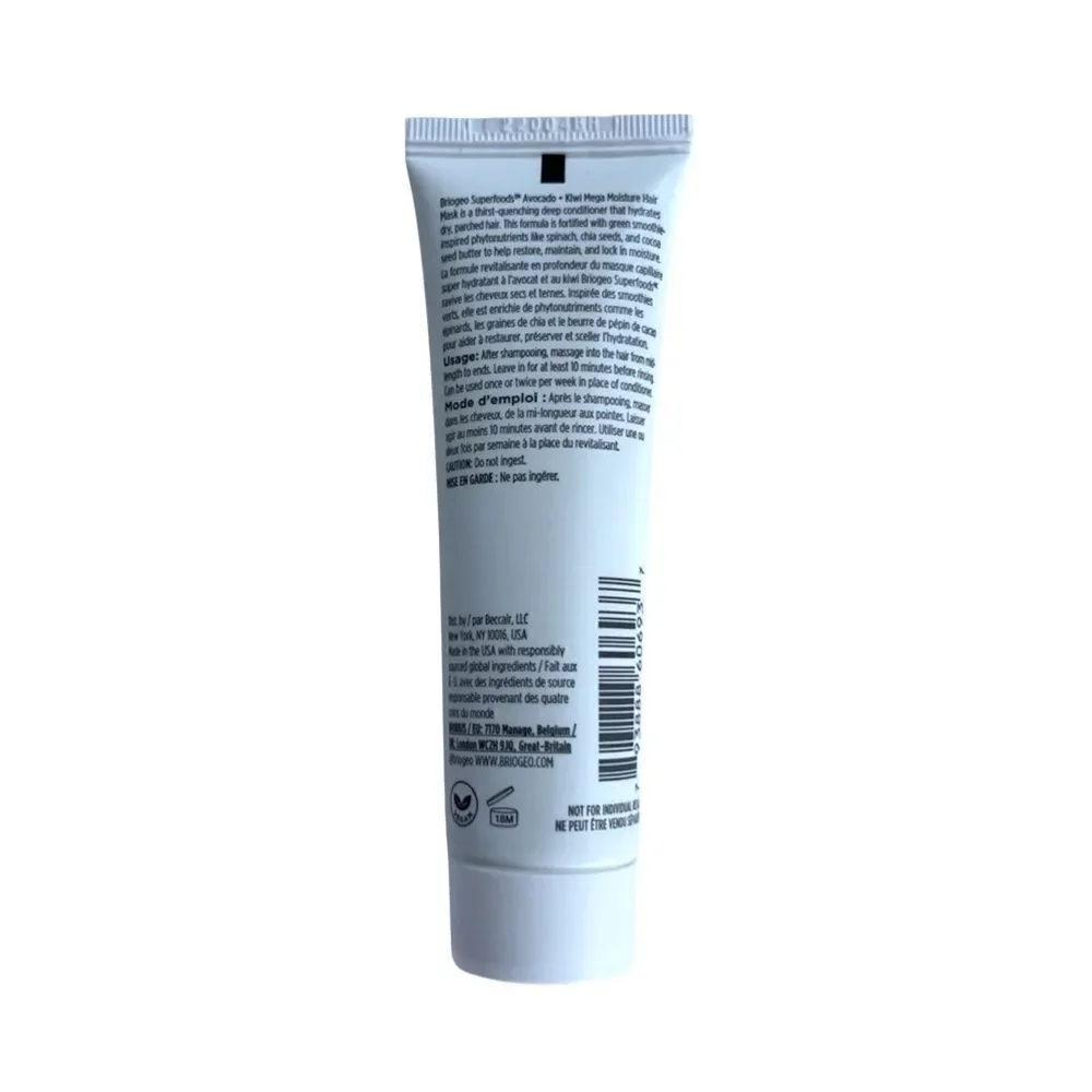 BRIOGEO HAIR CARE Be Gentle Be Kind Avocado + Kiwi Mega Moisture Protein Mask
